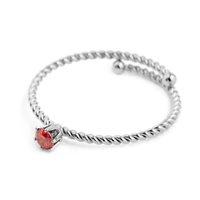 Anello Marlù Donna Time to in Acciaio Cristallo 18AN116H-S - 18AN116H-S
